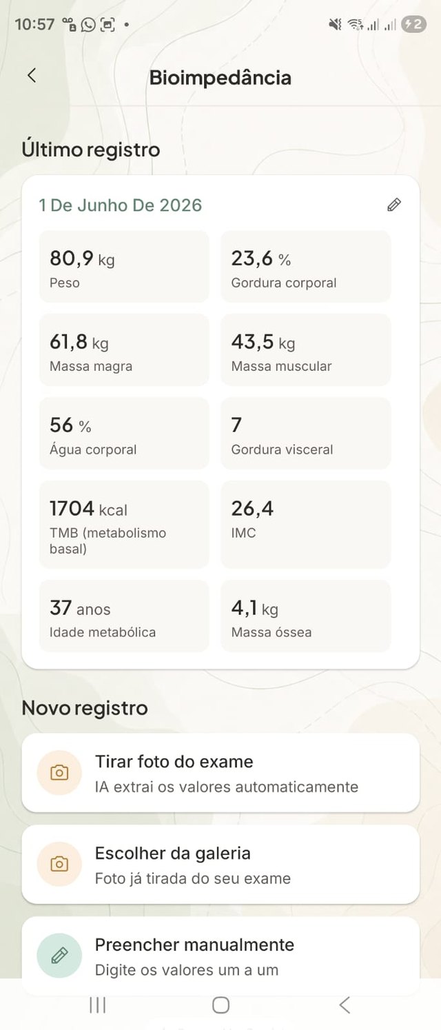 Bioimpedância
