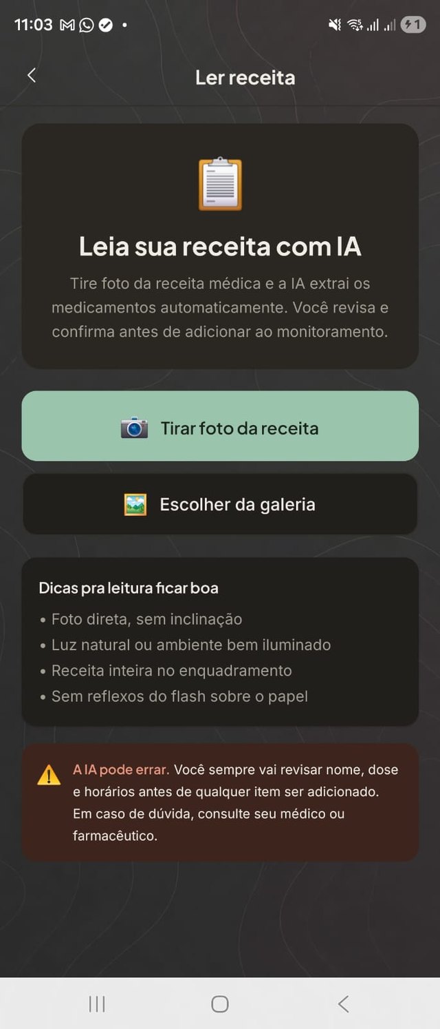 Ler receita